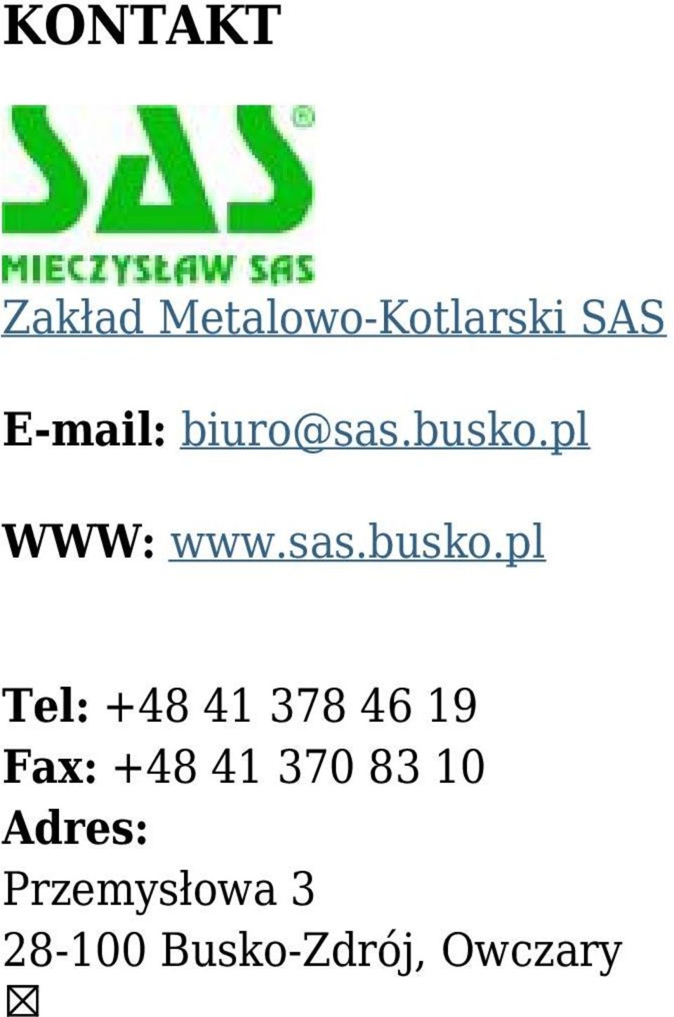 pl WWW: www.sas.busko.