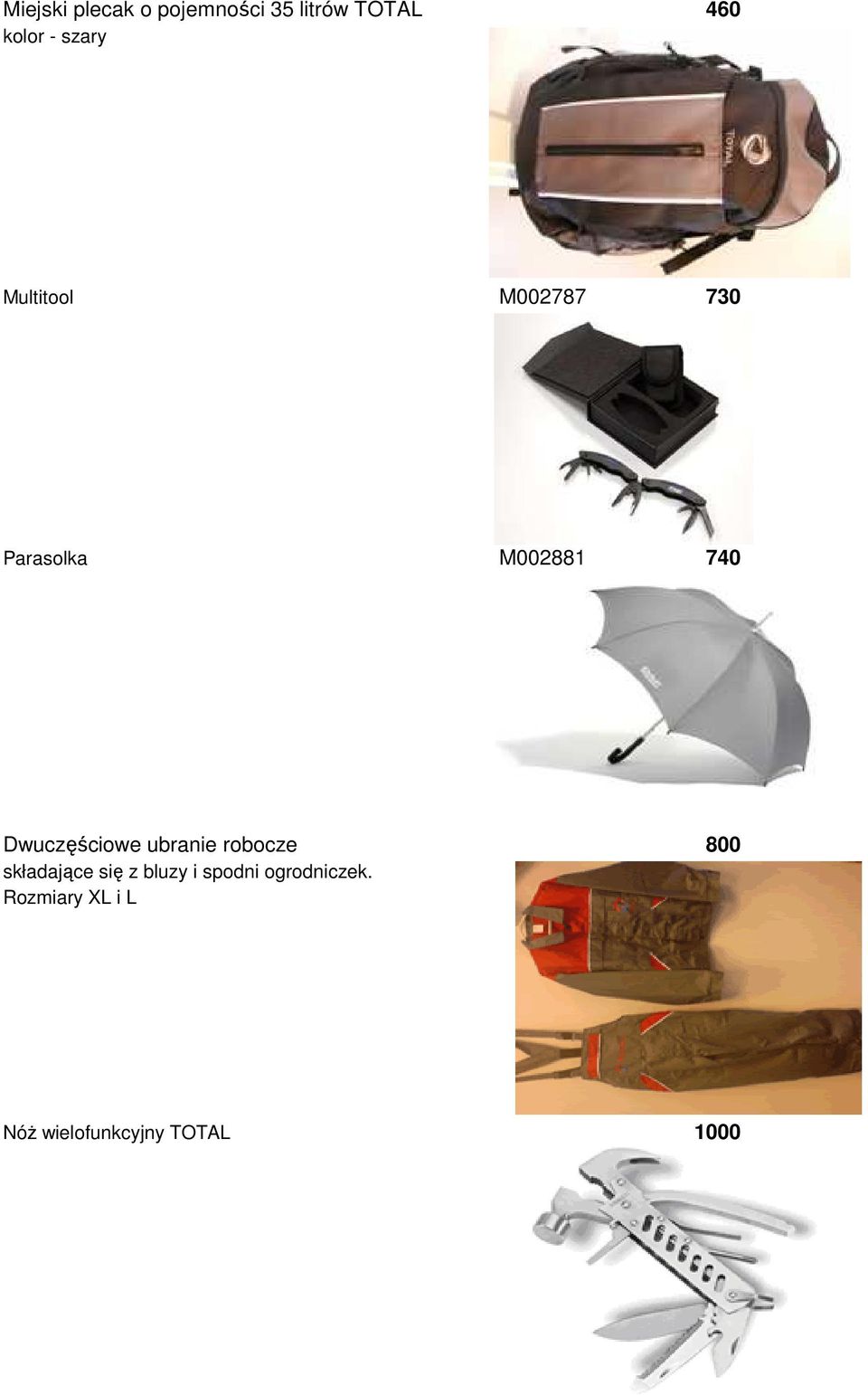 Dwuczęściowe ubranie robocze 800 składające się z bluzy i