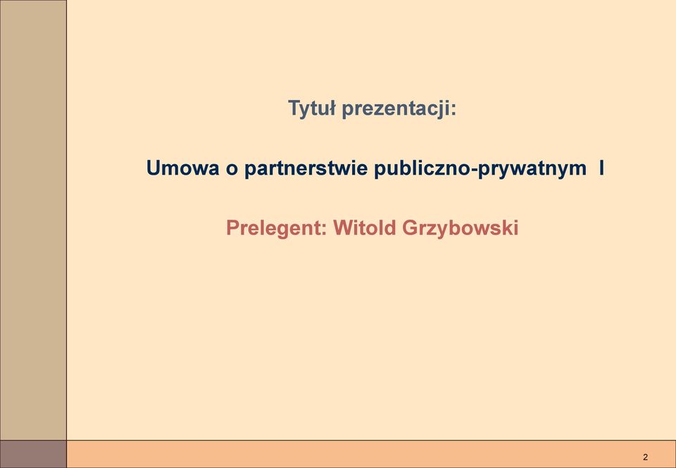 publiczno-prywatnym I