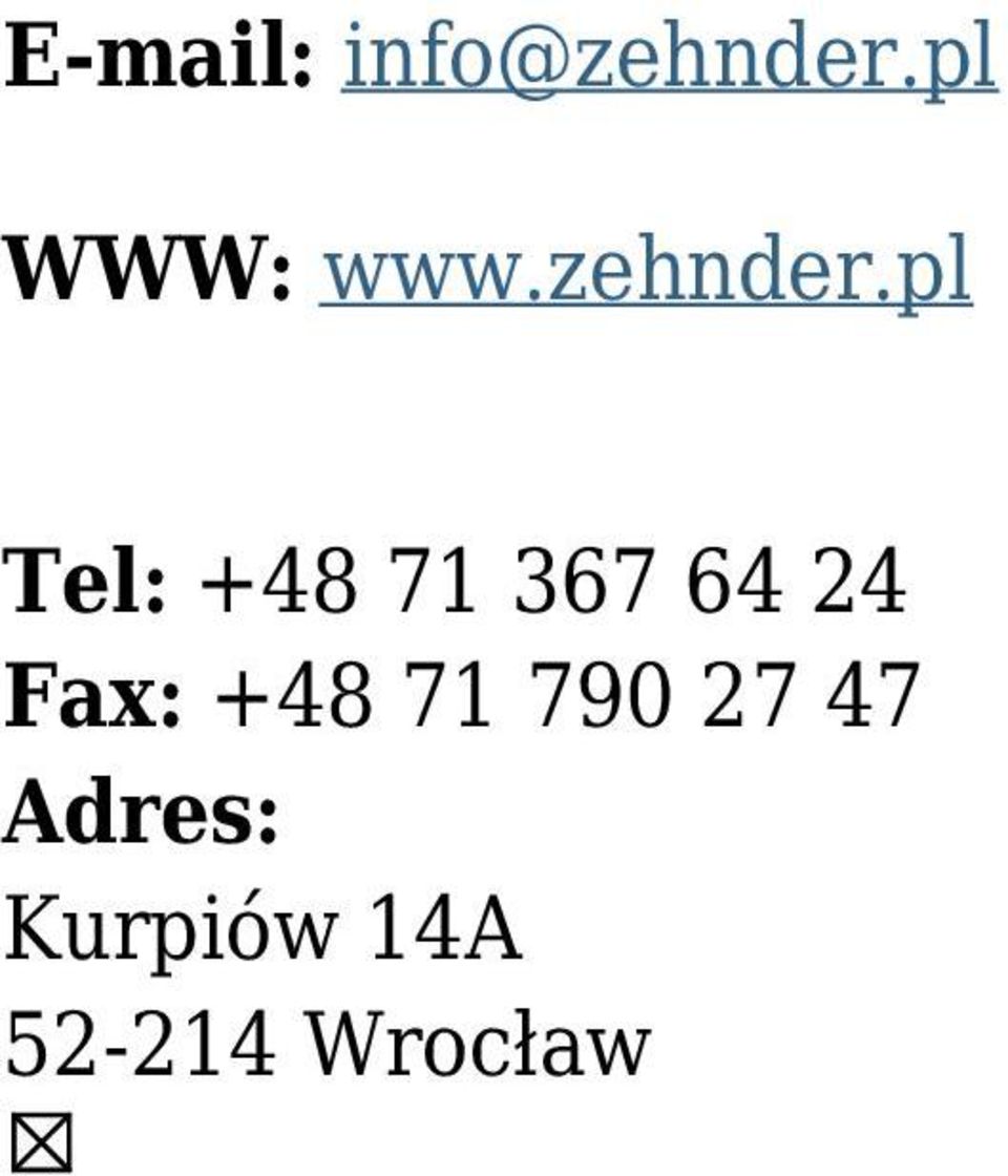 pl Tel: +48 71 367 64 24 Fax: