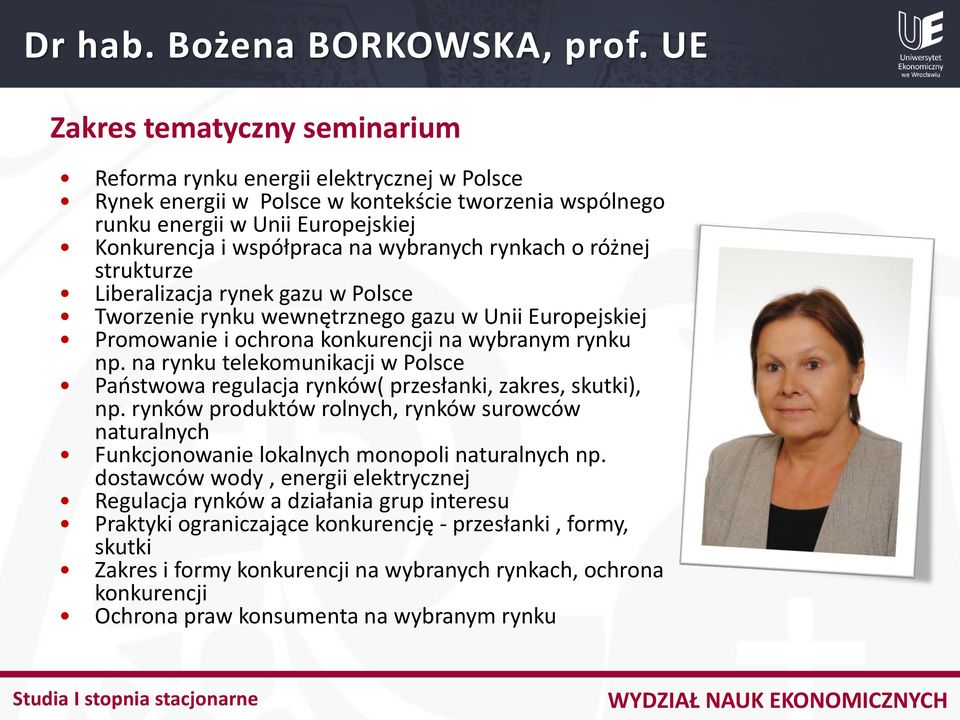 strukturze Liberalizacja rynek gazu w Polsce Tworzenie rynku wewnętrznego gazu w Unii Europejskiej Promowanie i ochrona konkurencji na wybranym rynku np.