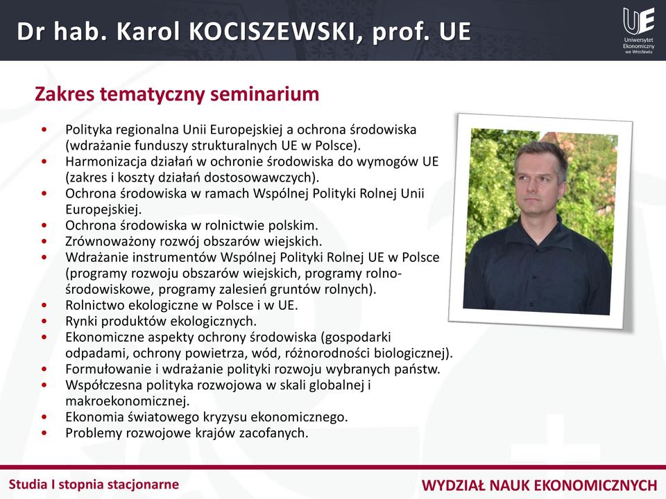 Ochrona środowiska w rolnictwie polskim. Zrównoważony rozwój obszarów wiejskich.