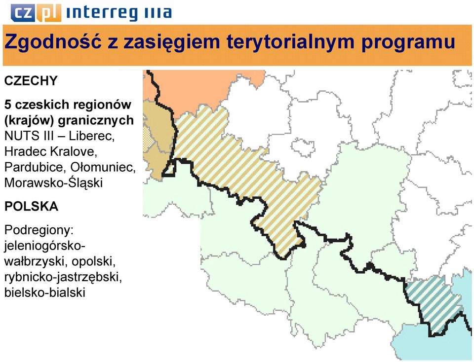 Pardubice, Ołomuniec, Morawsko-Śląski POLSKA Podregiony: