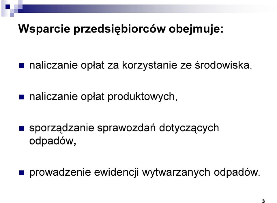 opłat produktowych, sporządzanie sprawozdań
