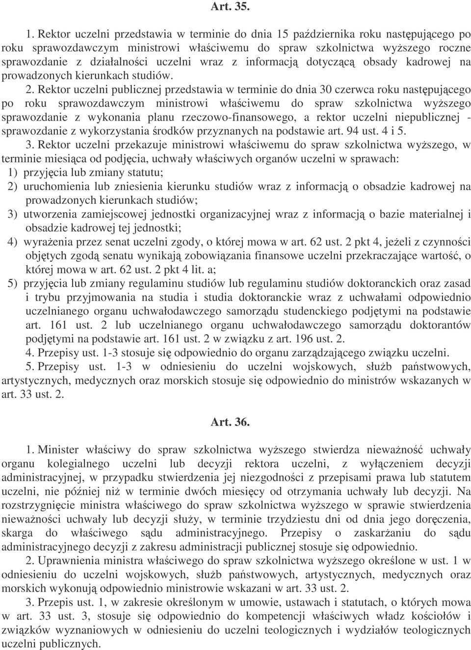 informacj dotyczc obsady kadrowej na prowadzonych kierunkach studiów. 2.