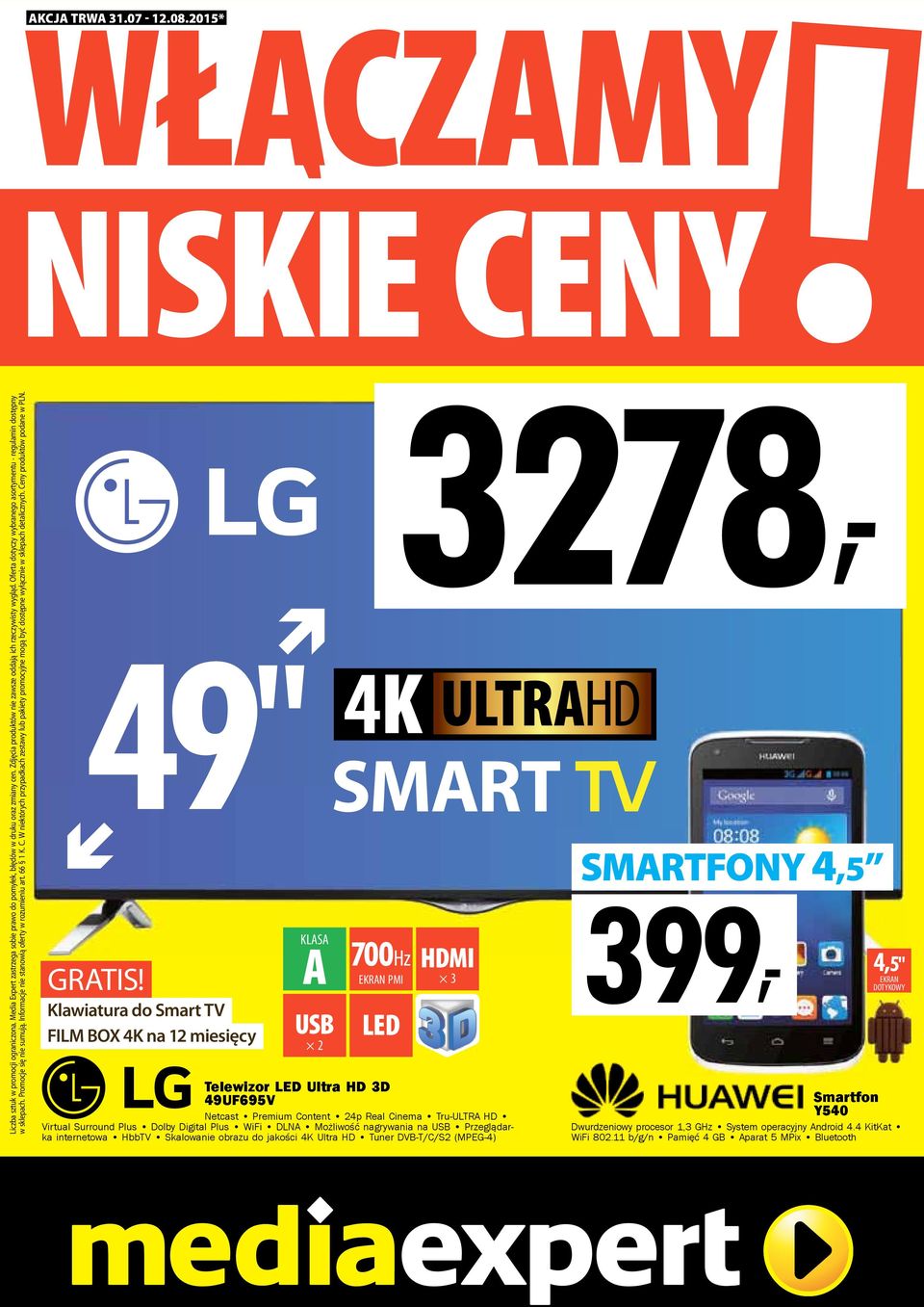 Informacje nie stanowią oferty w rozumieniu art. 66 1 K. C. W niektórych przypadkach zestawy lub pakiety promocyjne mogą być dostępne wyłącznie w sklepach detalicznych. Ceny produktów podane w PLN.
