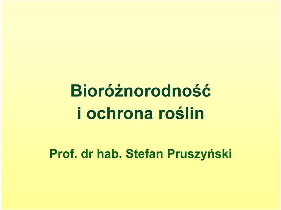 roślin Prof.