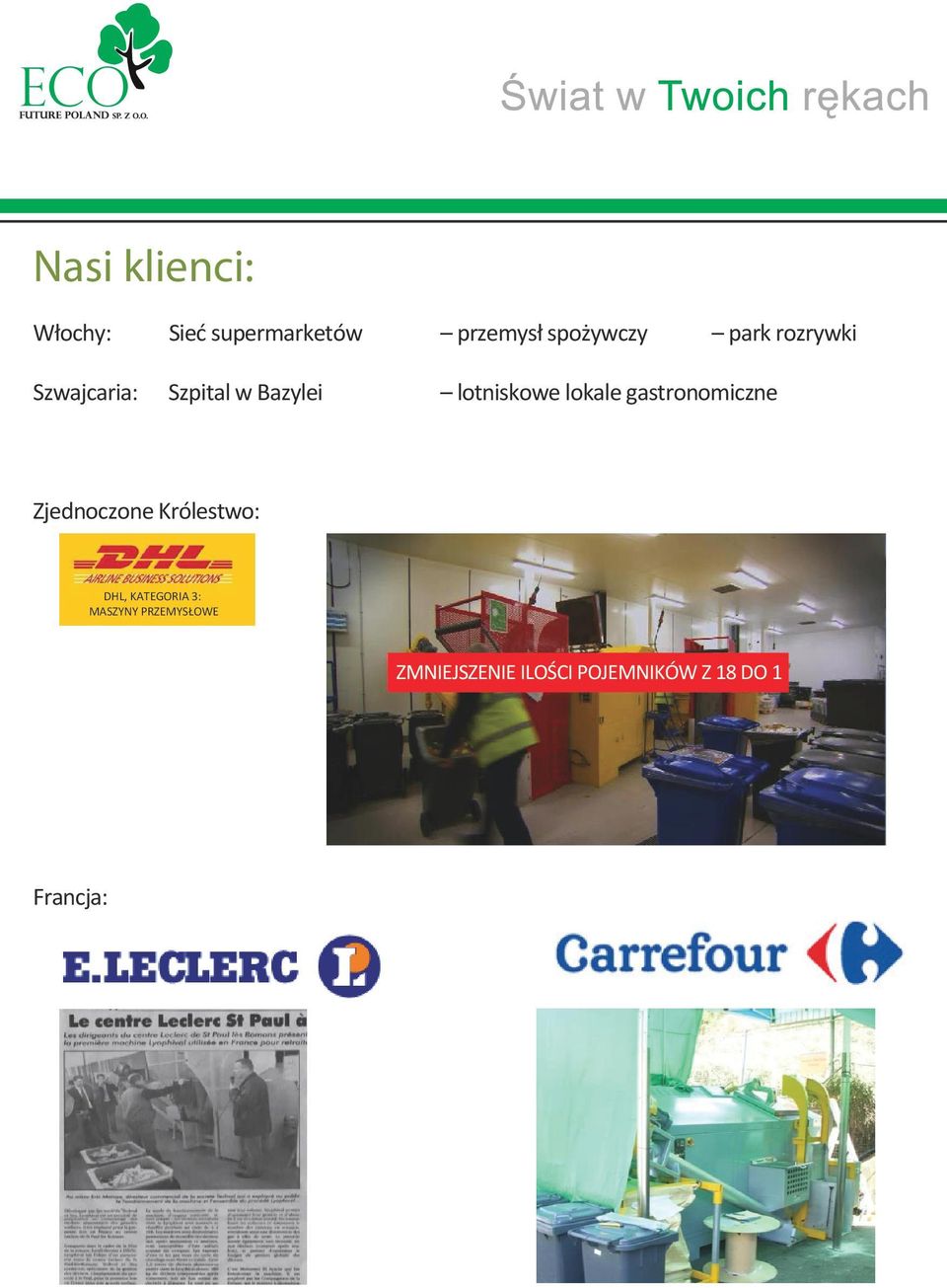 lokale gastronomiczne Zjednoczone Królestwo: DHL, KATEGORIA