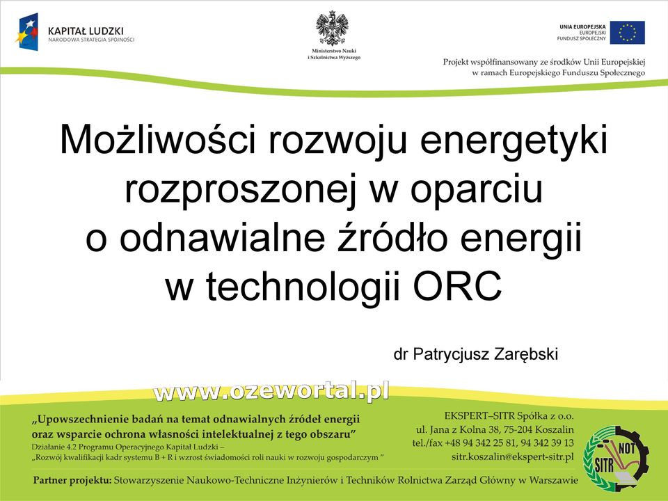 odnawialne źródło energii w