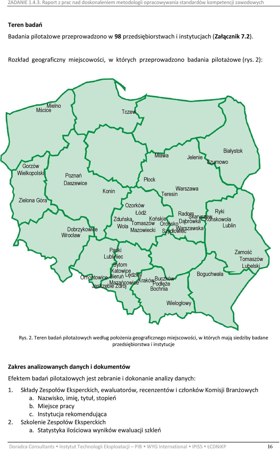 Skaryszew Dąbrówka Końskowola Tomaszów Wola Orońsko Warszawska Lublin Mazowiecki Szydłowiec Panki Lubliniec Bytom Katowice Ornontowice Bieruń Lędziny Kraków Buczków Mazańcowice Jastrzębie Zdrój