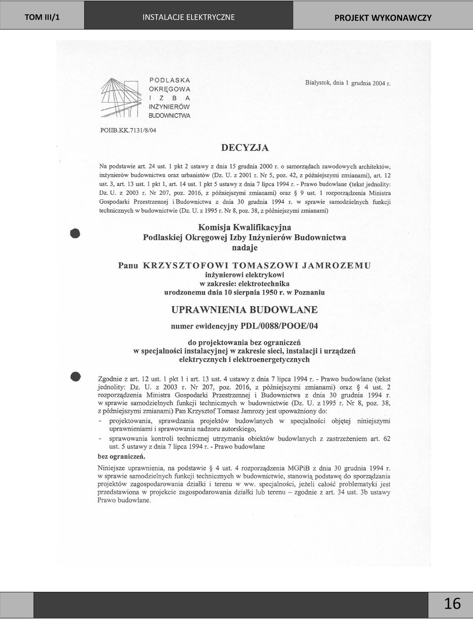 ELEKTRYCZNE