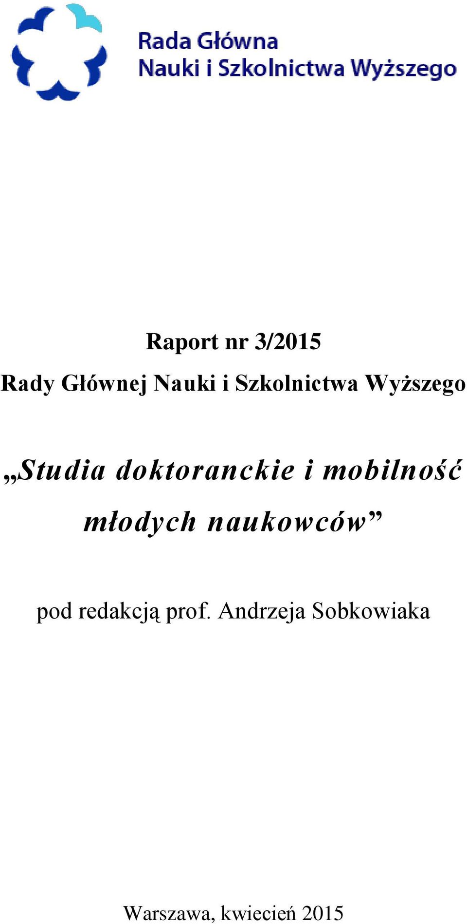 mobilność młodych naukowców pod redakcją
