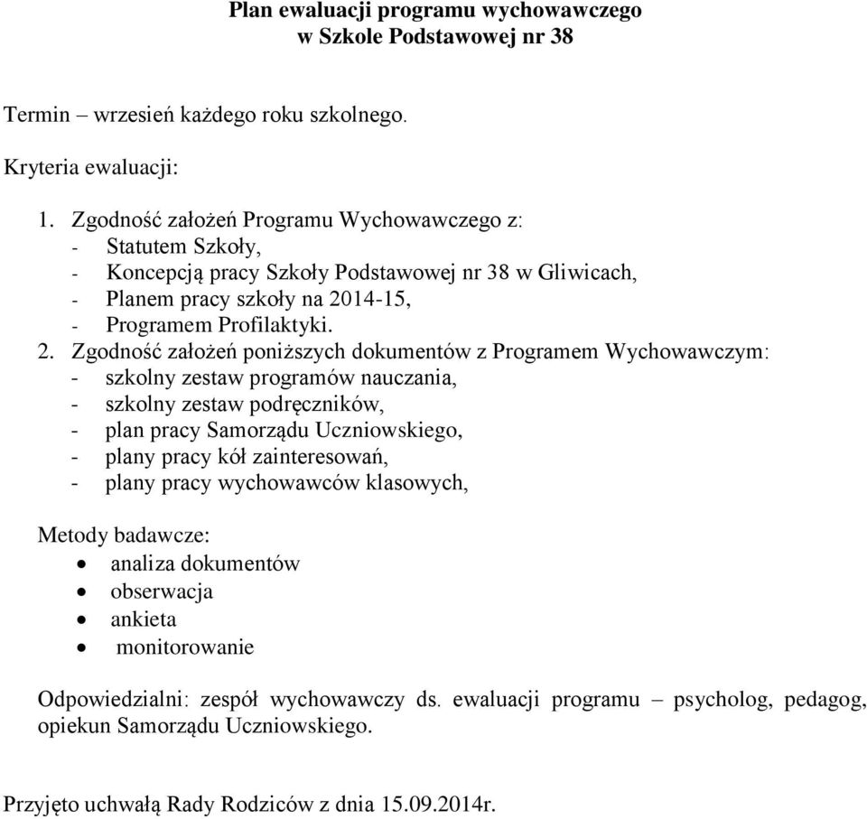 14-15, - Prgramem Prfilaktyki. 2.