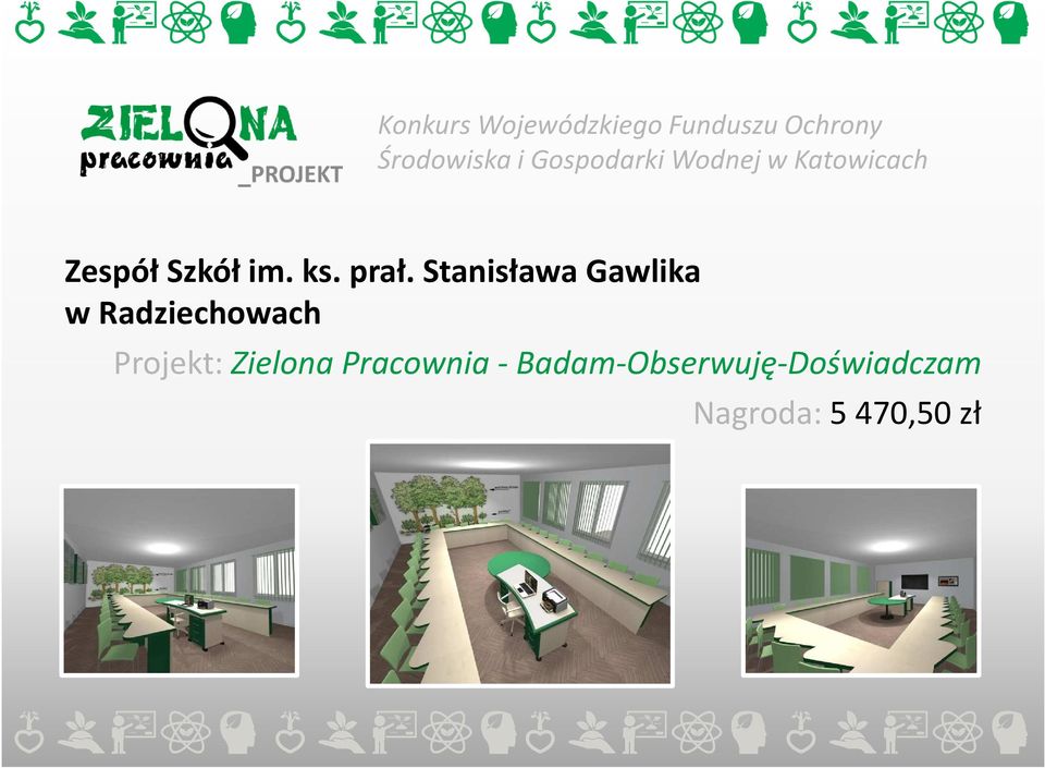 Projekt: Zielona Pracownia -