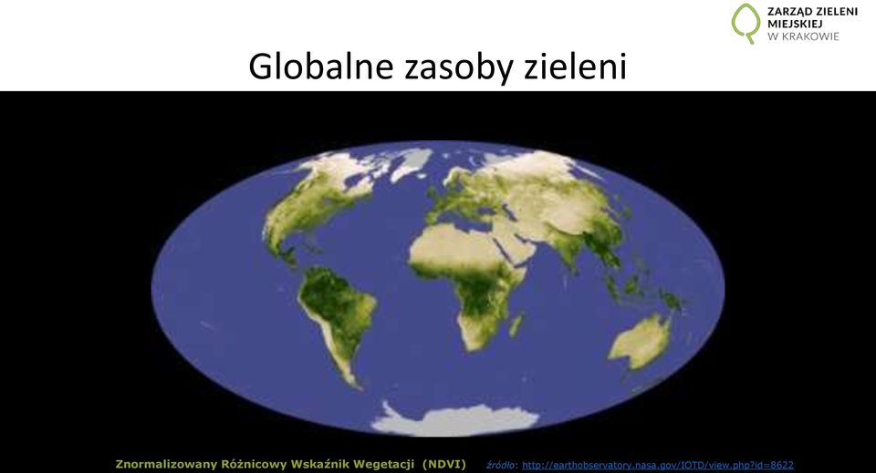 Wegetacji (NDVI) źródło: