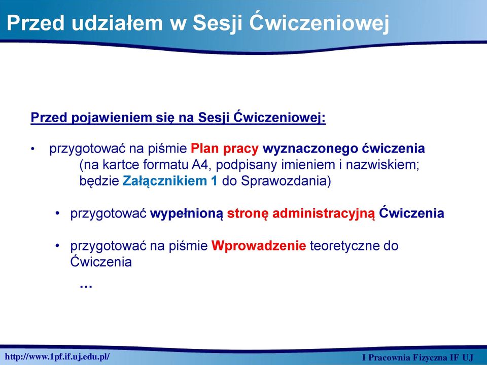 podpisany imieniem i nazwiskiem; będzie Załącznikiem 1 do Sprawozdania) przygotować