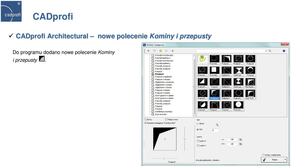 przepusty Do programu