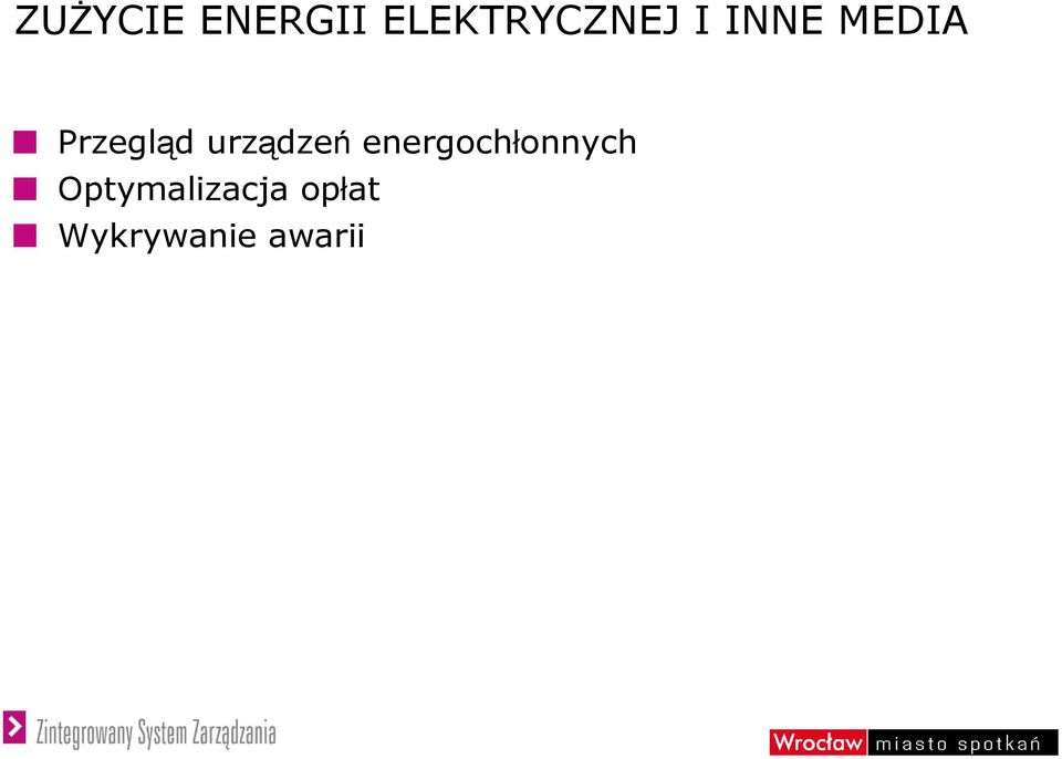 urządzeń energochłonnych