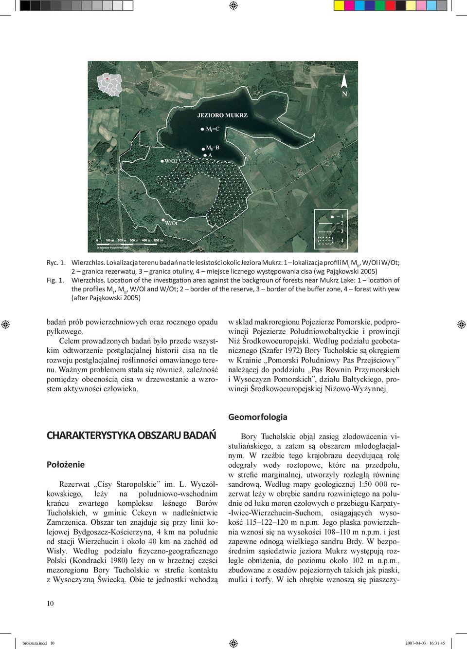 Pająkowski 2005) Fig. 1. Wierzchlas.