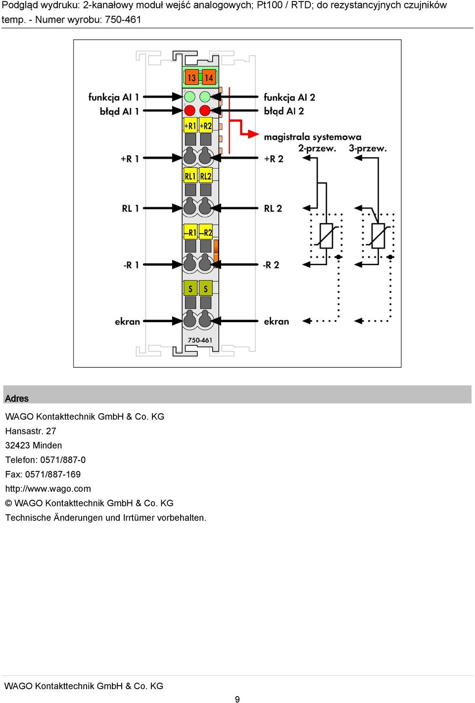 Adres Hansastr 27 32423 Minden Telefon: 07/887-0 Fax: