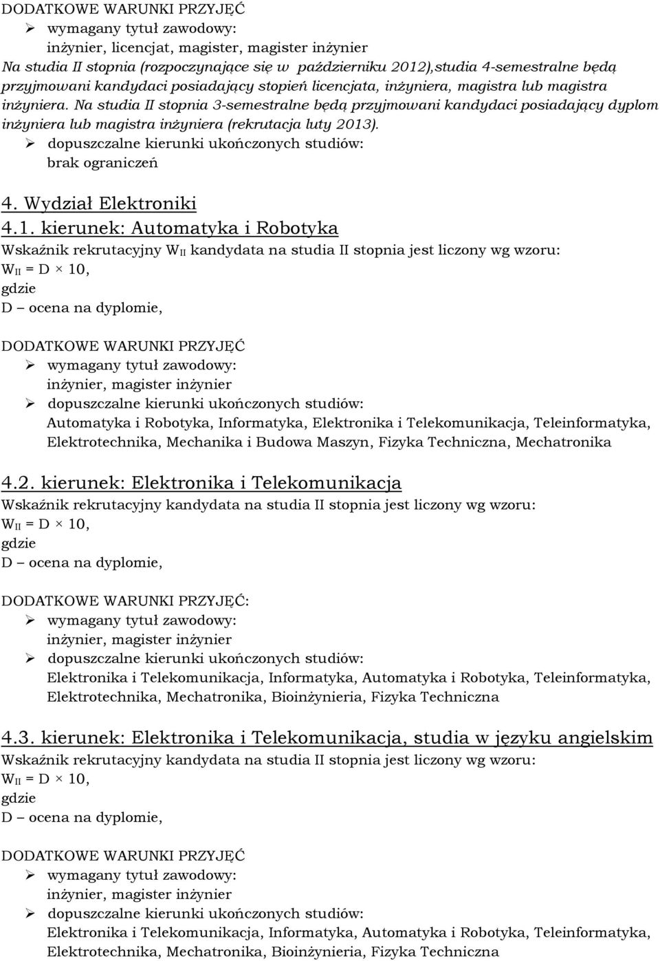 Wydział Elektroniki 4.1.