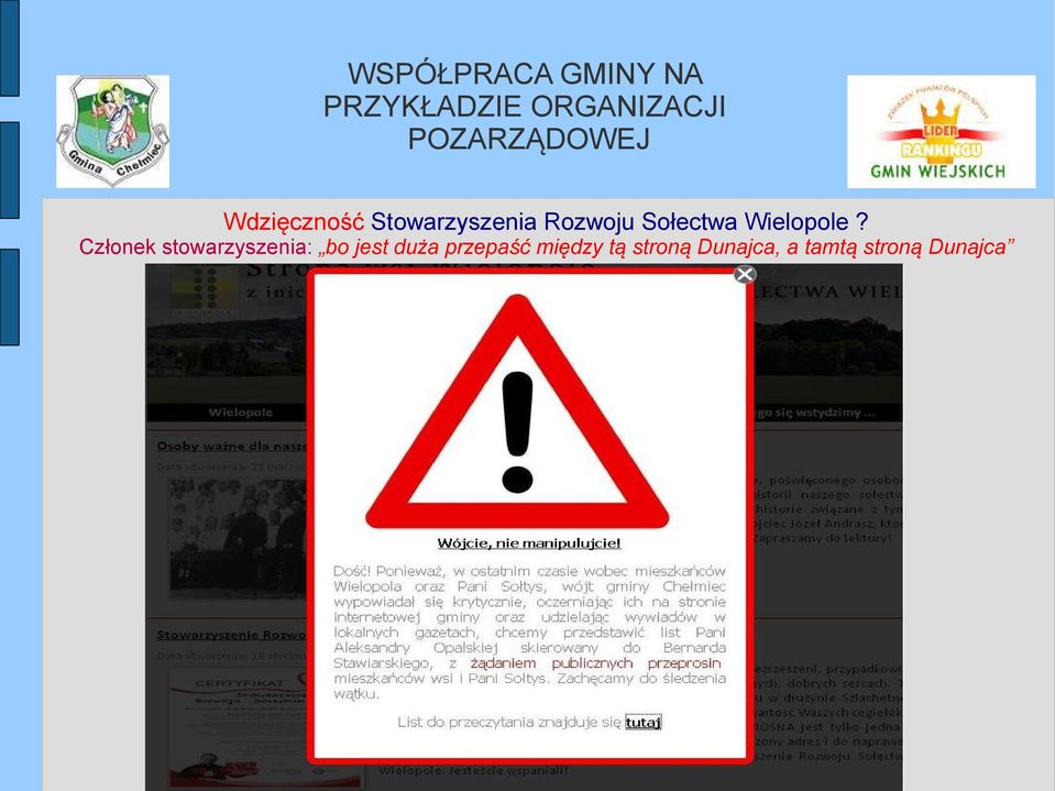 Sołectwa Wielopole?