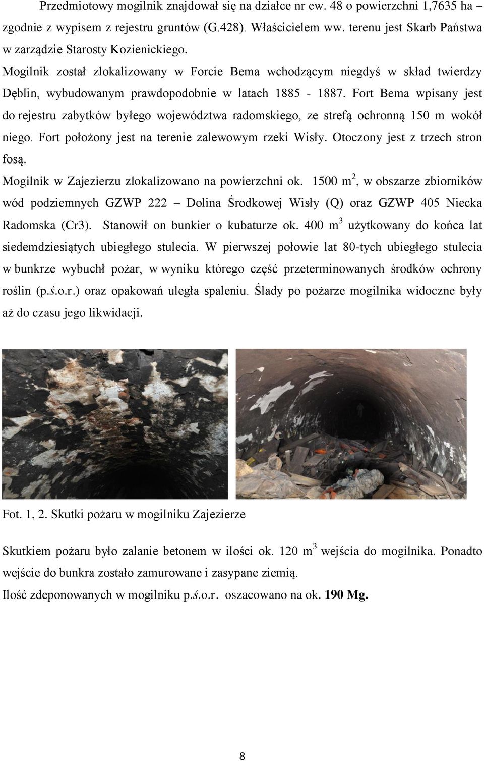 Fort Bema wpisany jest do rejestru zabytków byłego województwa radomskiego, ze strefą ochronną 150 m wokół niego. Fort położony jest na terenie zalewowym rzeki Wisły.
