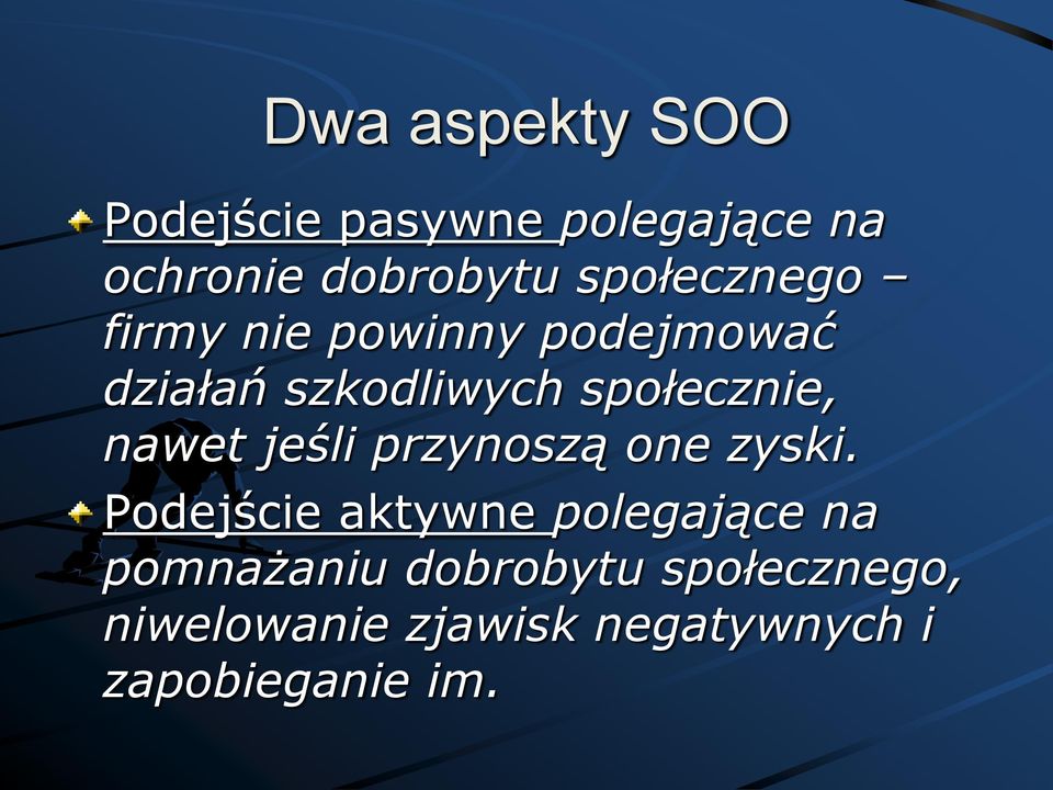 nawet jeśli przynoszą one zyski.