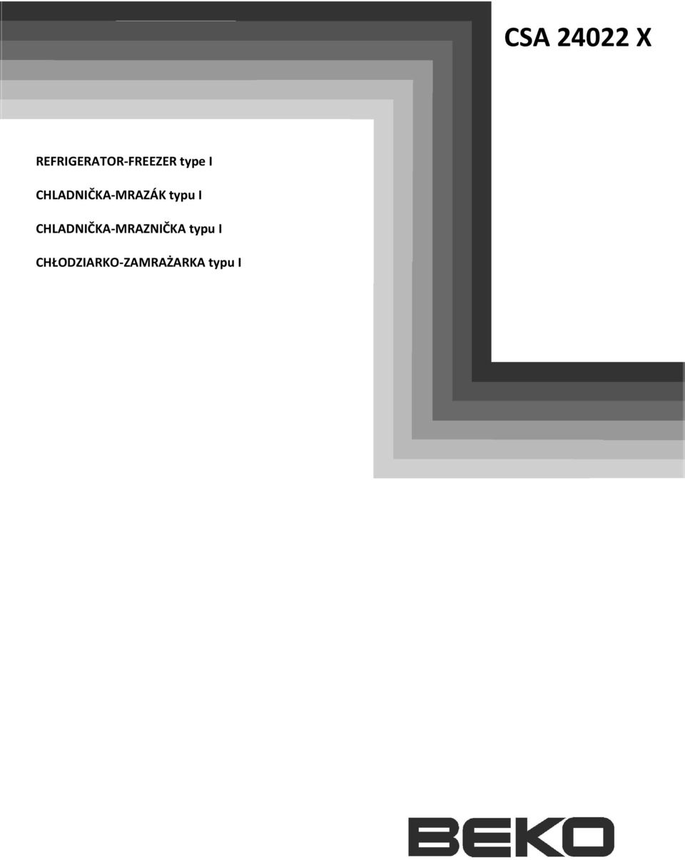 CHLADNIČKA-MRAZÁK typu I