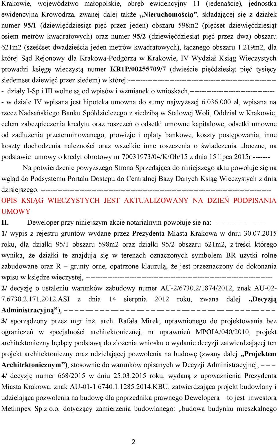 łącznego obszaru 1.