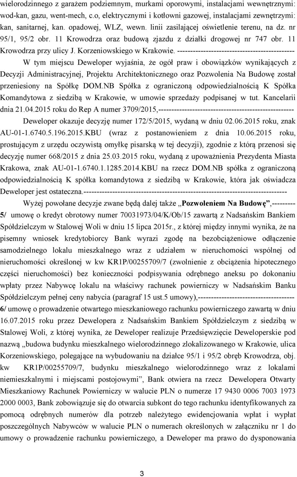 Korzeniowskiego w Krakowie.