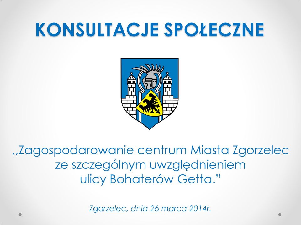 Miasta Zgorzelec ze szczególnym