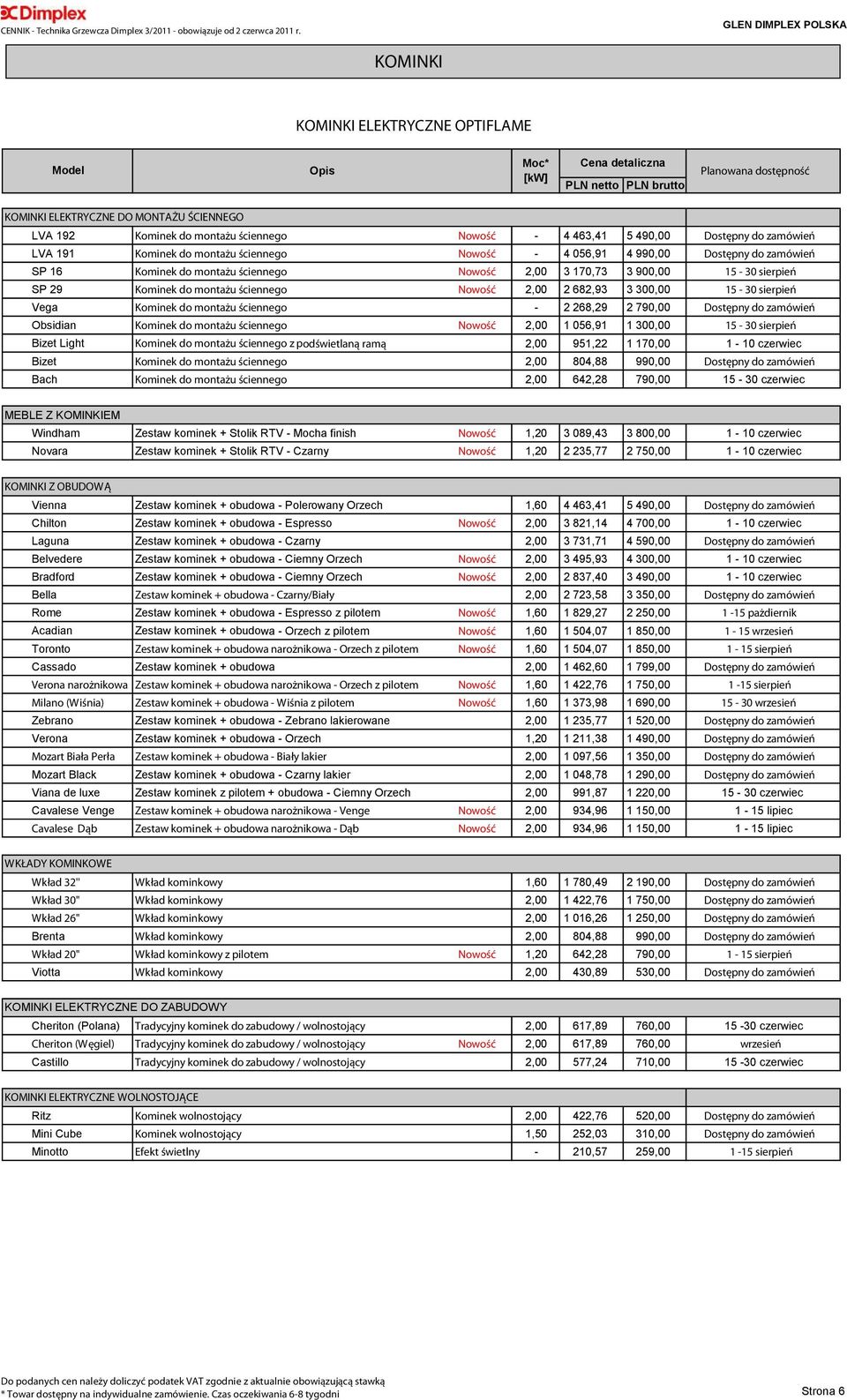 do montażu ściennego Nowość 2,00 2 682,93 3 300,00 15-30 sierpień Vega Kominek do montażu ściennego - 2 268,29 2 790,00 Dostępny do zamówień Obsidian Kominek do montażu ściennego Nowość 2,00 1 056,91