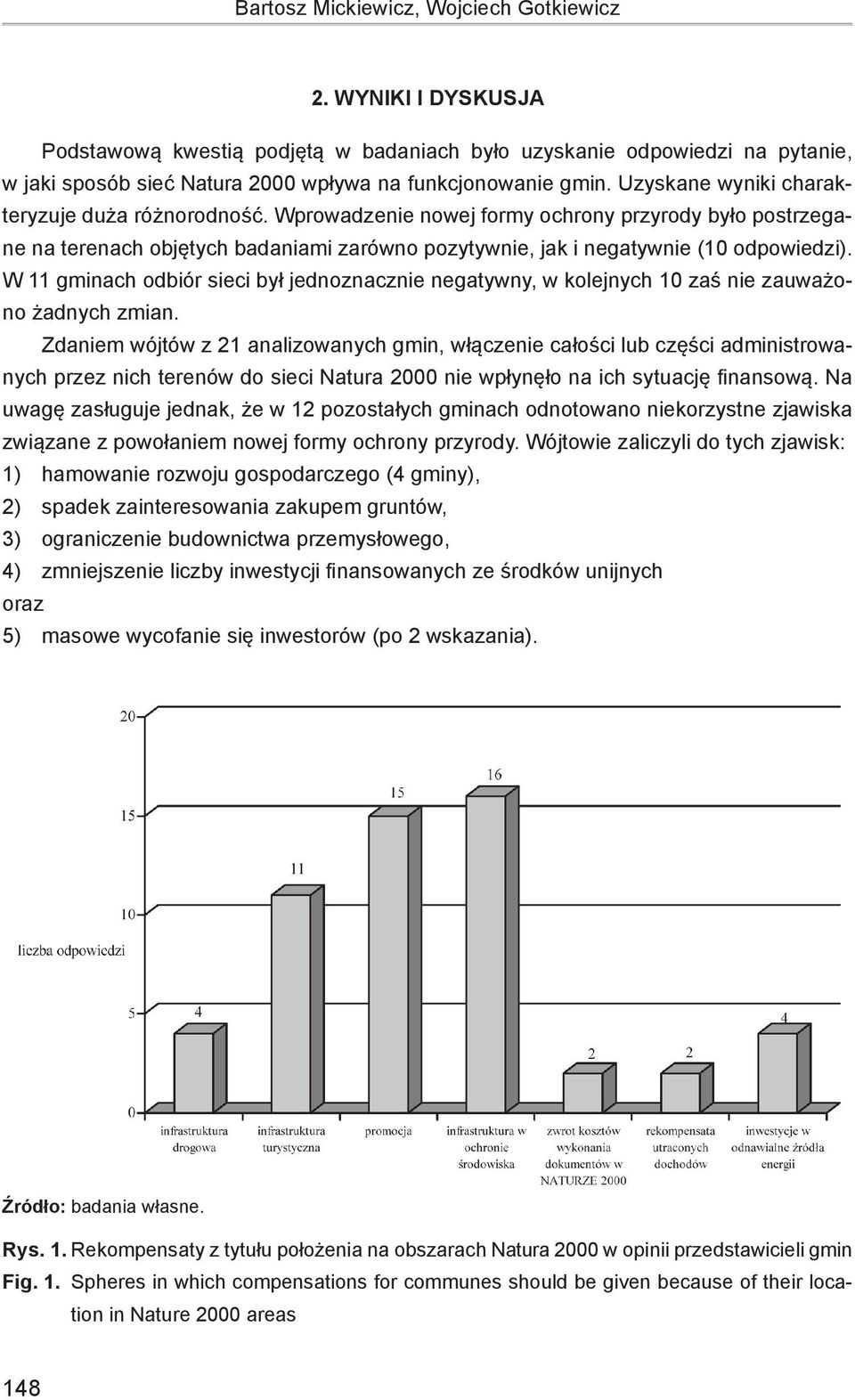 W 11 gminach odbiór sieci był jednoznacznie negatywny, w kolejnych 10 zaś nie zauważono żadnych zmian.