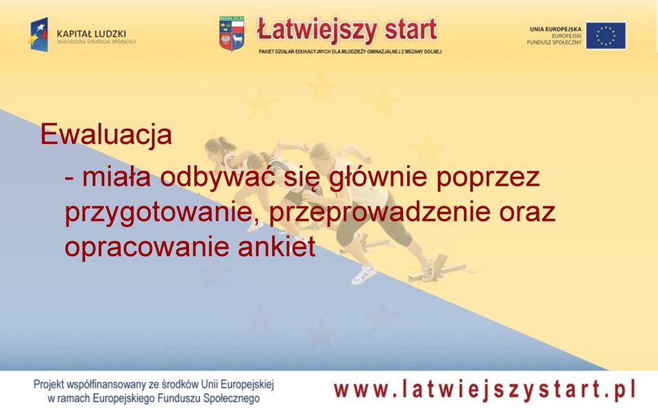 poprzez przygotowanie,
