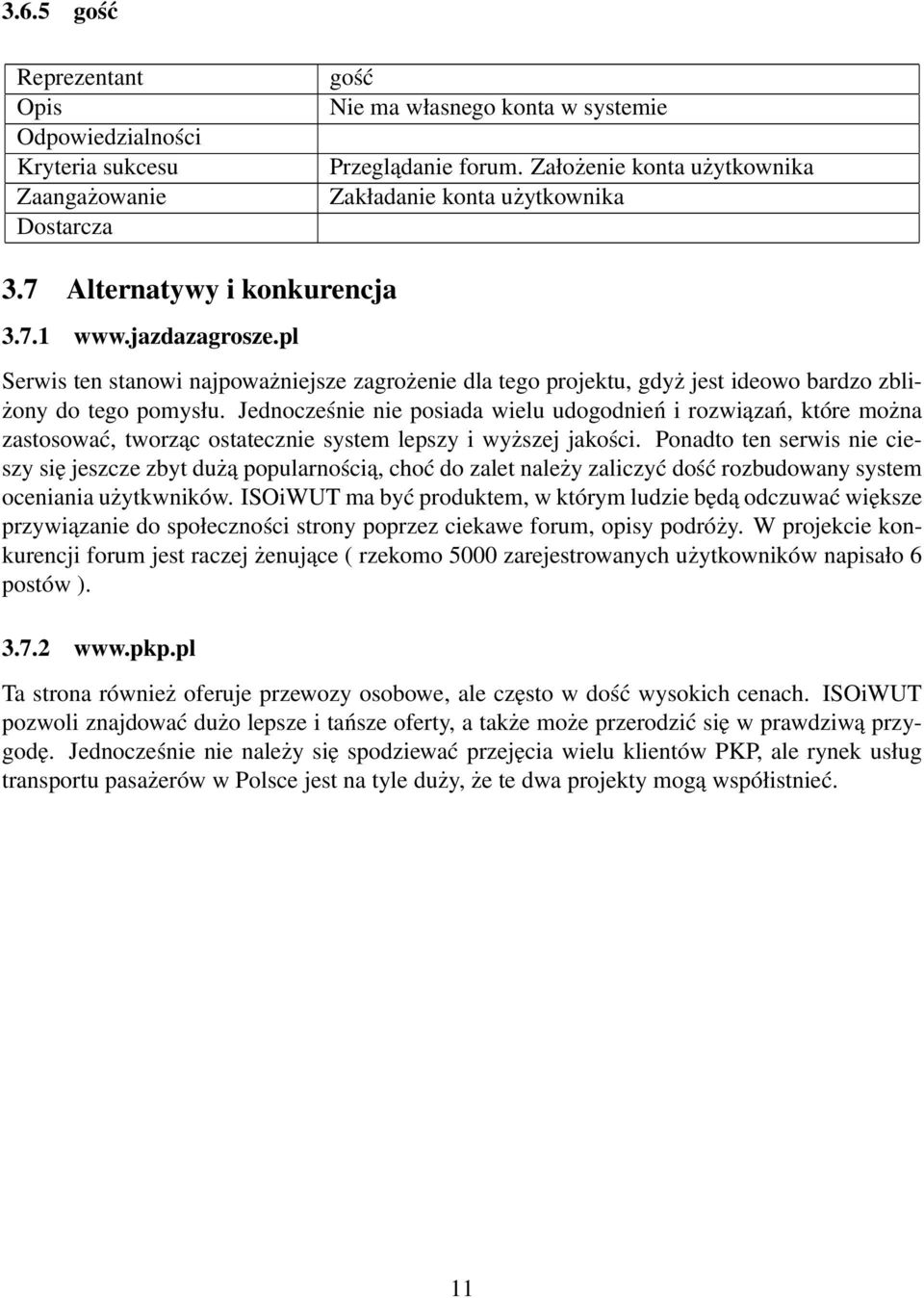 pl Serwis ten stanowi najpoważniejsze zagrożenie dla tego projektu, gdyż jest ideowo bardzo zbliżony do tego pomysłu.