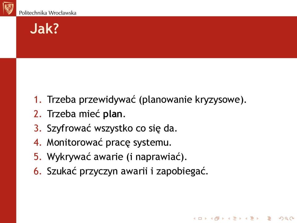 Szyfrować wszystko co się da. 4.