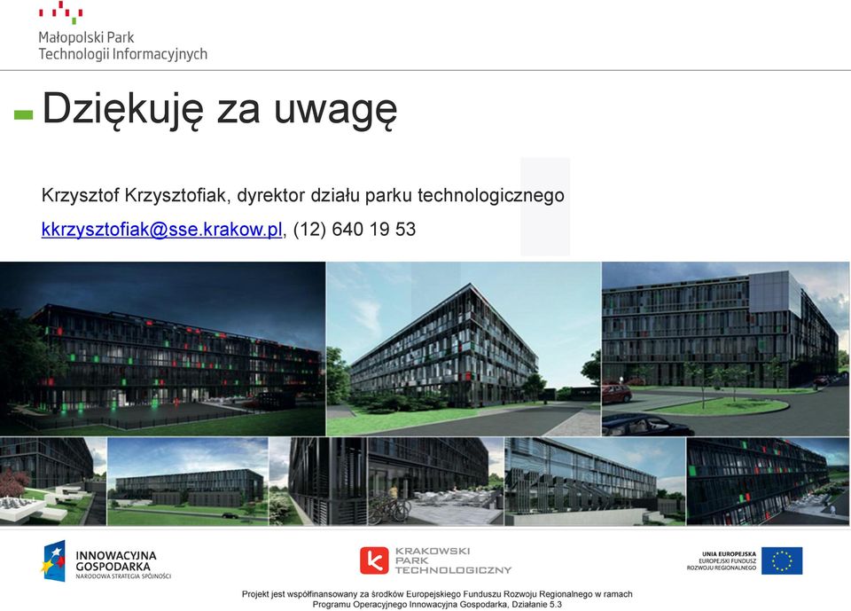 parku technologicznego
