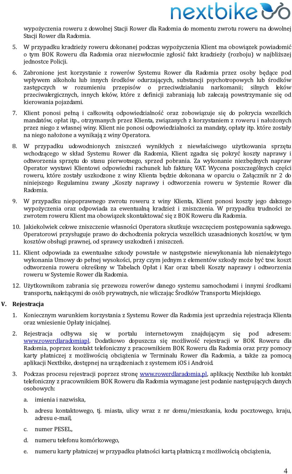 Policji. 6.