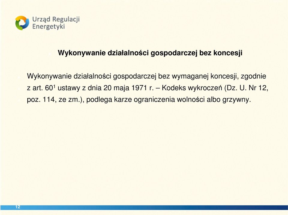 60 1 ustawy z dnia 20 maja 1971 r. Kodeks wykroczeń (Dz. U.