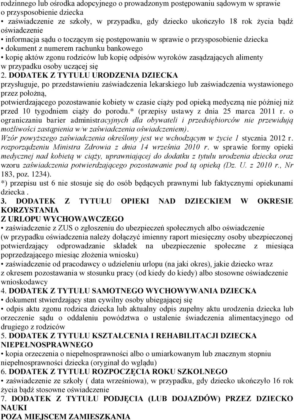 przypadku osoby uczącej się 2.