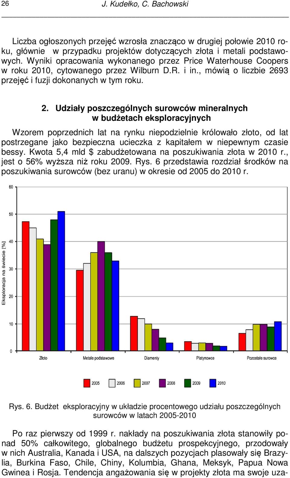 10, cytowanego przez Wilburn D.R. i in., mówią o liczbie 26