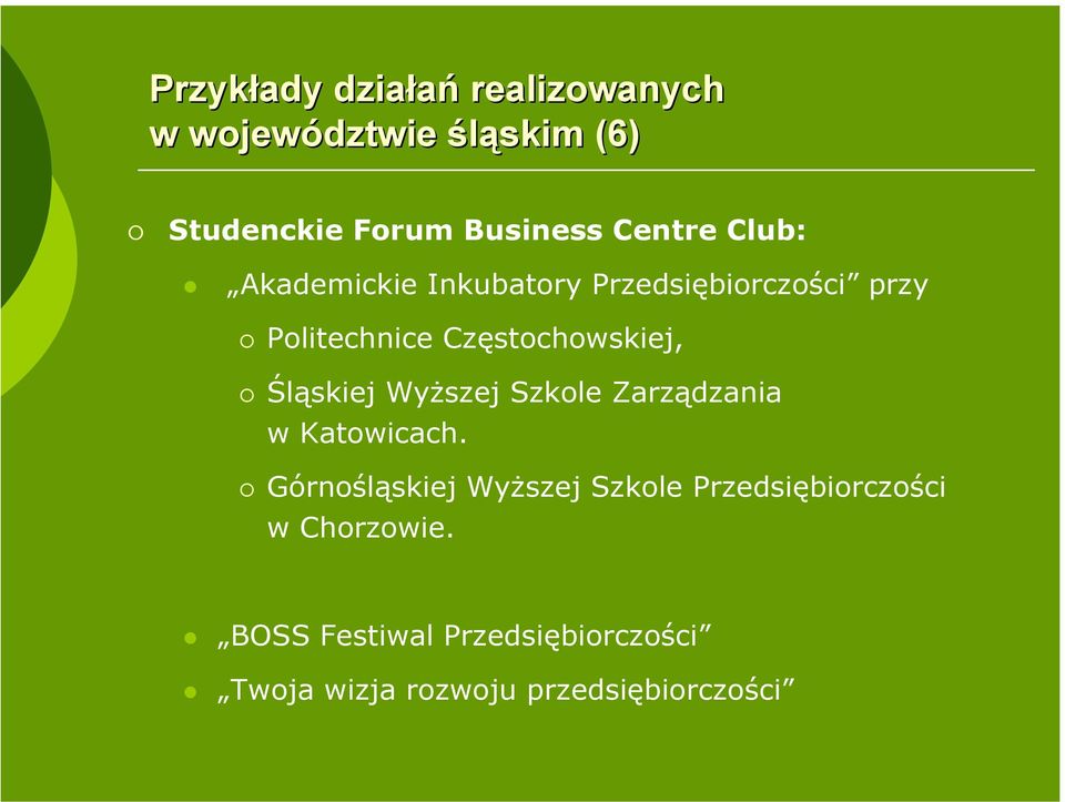Śląskiej Wyższej Szkole Zarządzania w Katowicach.
