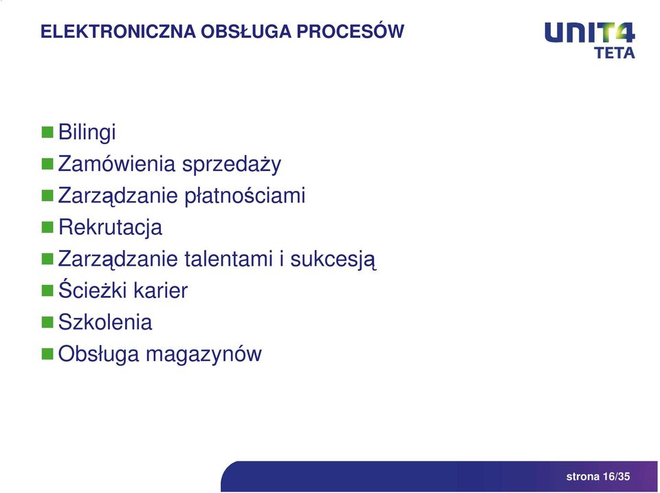 Rekrutacja Zarządzanie talentami i sukcesją