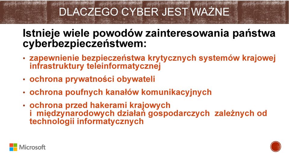 infrastruktury teleinformatycznej ochrona prywatności obywateli ochrona poufnych kanałów