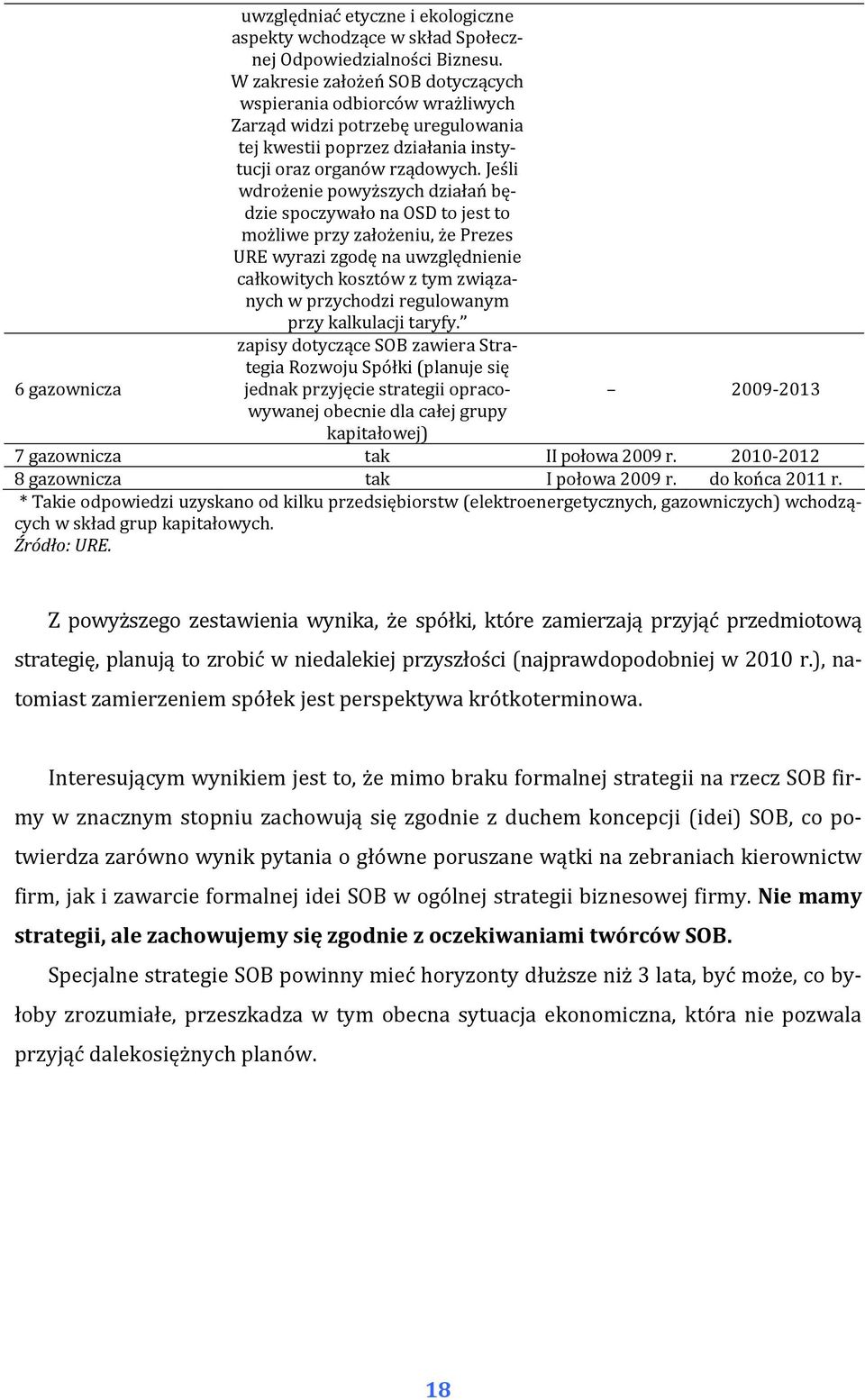 Jeśli wdrożenie powyższych działań będzie spoczywało na OSD to jest to możliwe przy założeniu, że Prezes URE wyrazi zgodę na uwzględnienie całkowitych kosztów z tym związanych w przychodzi