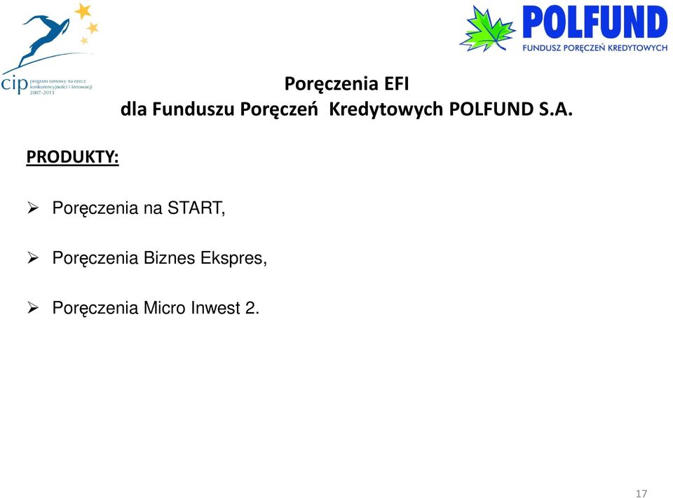 Poręczenia na START, Poręczenia