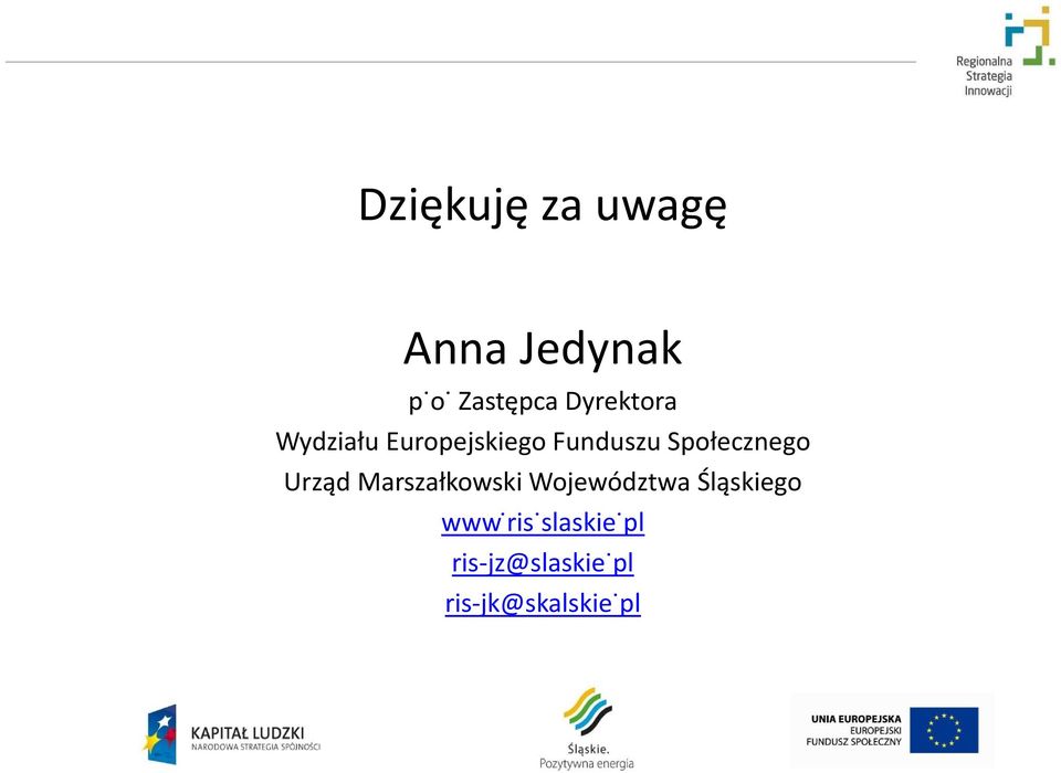 Funduszu Społecznego Urząd Marszałkowski