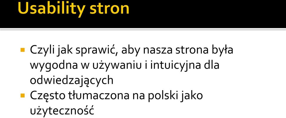 intuicyjna dla odwiedzających