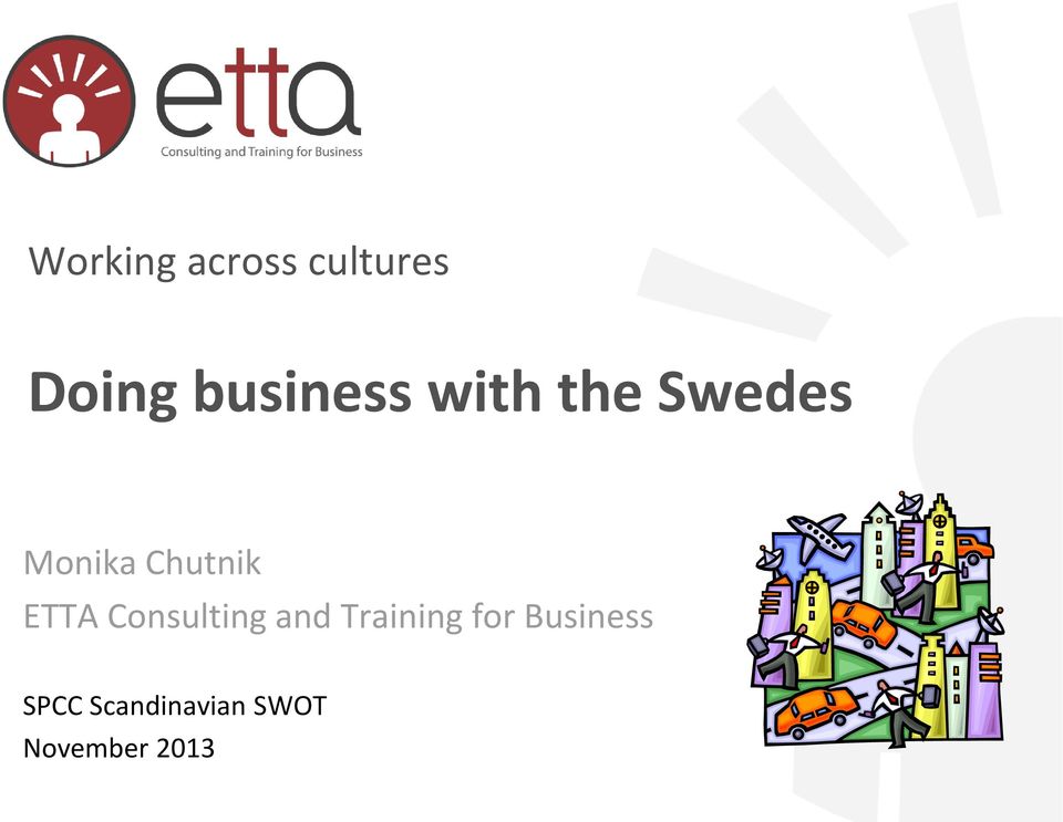 Chutnik ETTA Consulting and Training